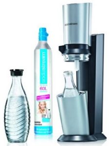 SodaStream Wasserspudler Crystal Glaskaraffen